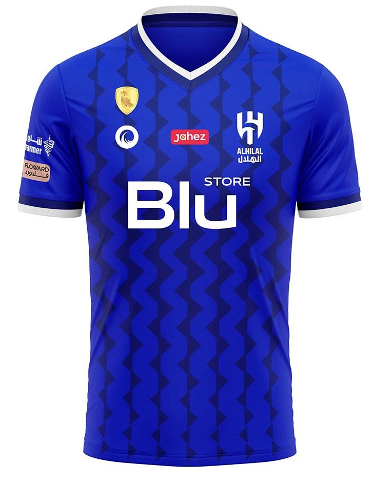 Camisa I Al Hilal 2022 2023 Mouj oficial 